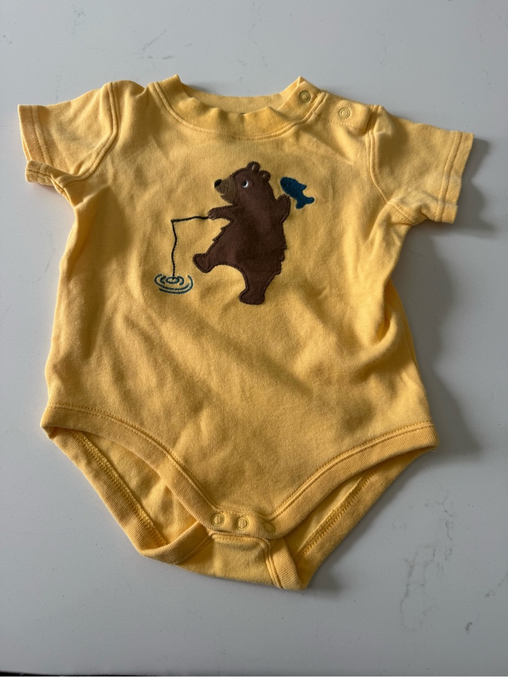Gymboree Yellow One-Piece
